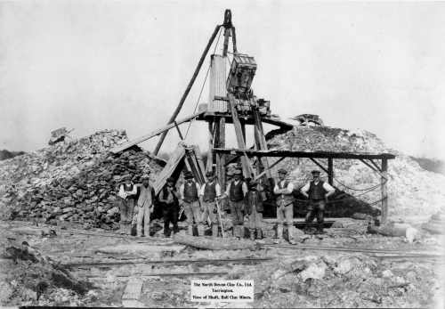 North Devon Clay - inclined shaft c1920