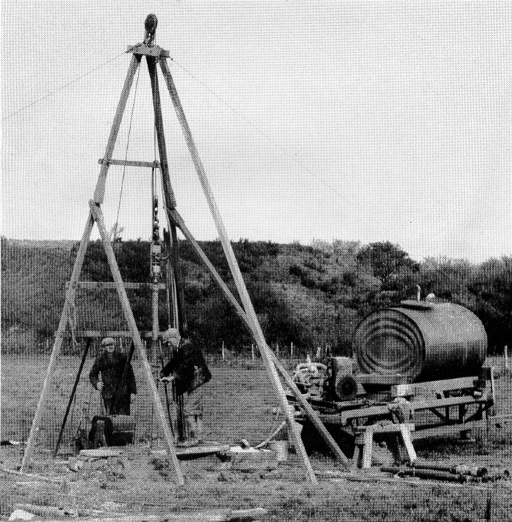 Dorset Ball Clays - Core drilling in the 1950s