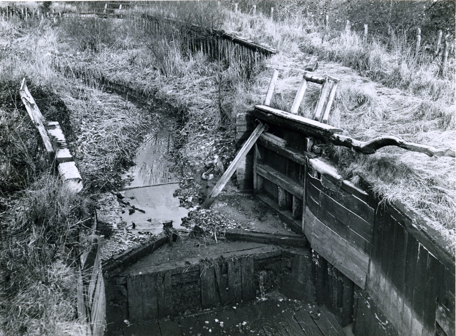 Stover canal lock in 1951