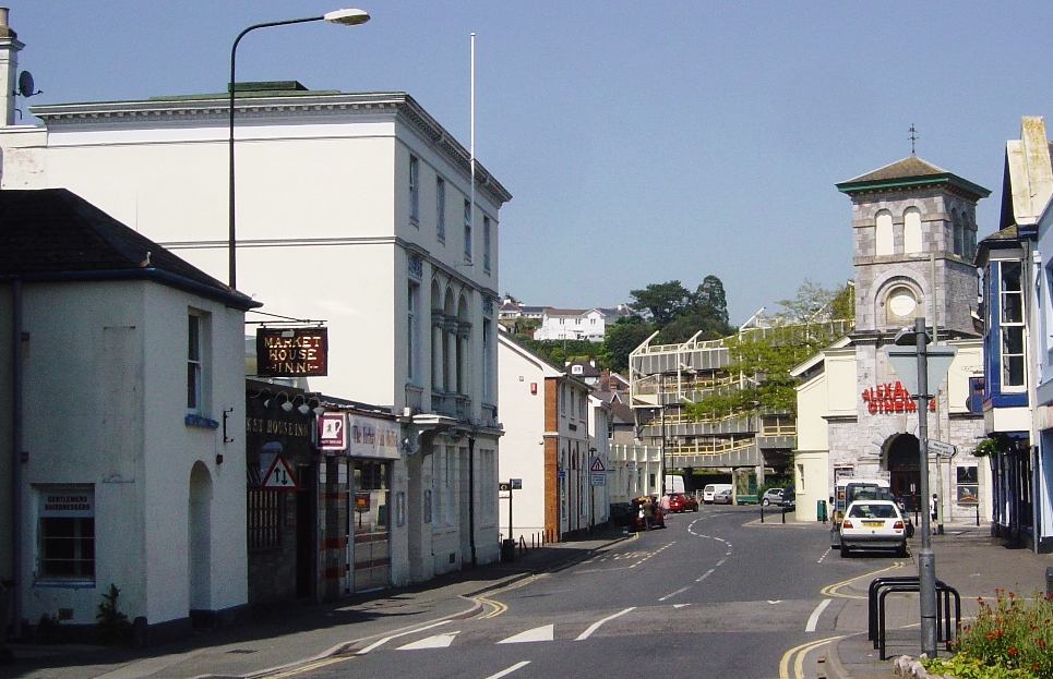 Market St Newton Abbot, 2005