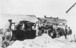 Visit of the Devonshire Association to the North Devon Clay Company at Peters Marland in 1899. - to see a larger version of this image, click on the photograph