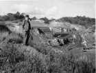 W.J.V. Watts surveys Junipark Quarry (Bovey Basin) in the 1950s